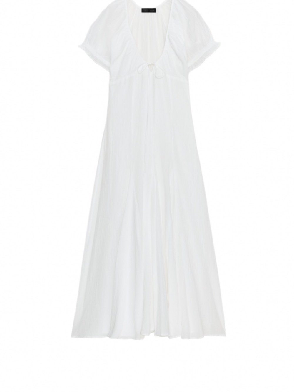 Zara NWT white linen dress $45